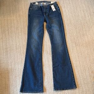 PacSun Dark Blue Flare Jeans